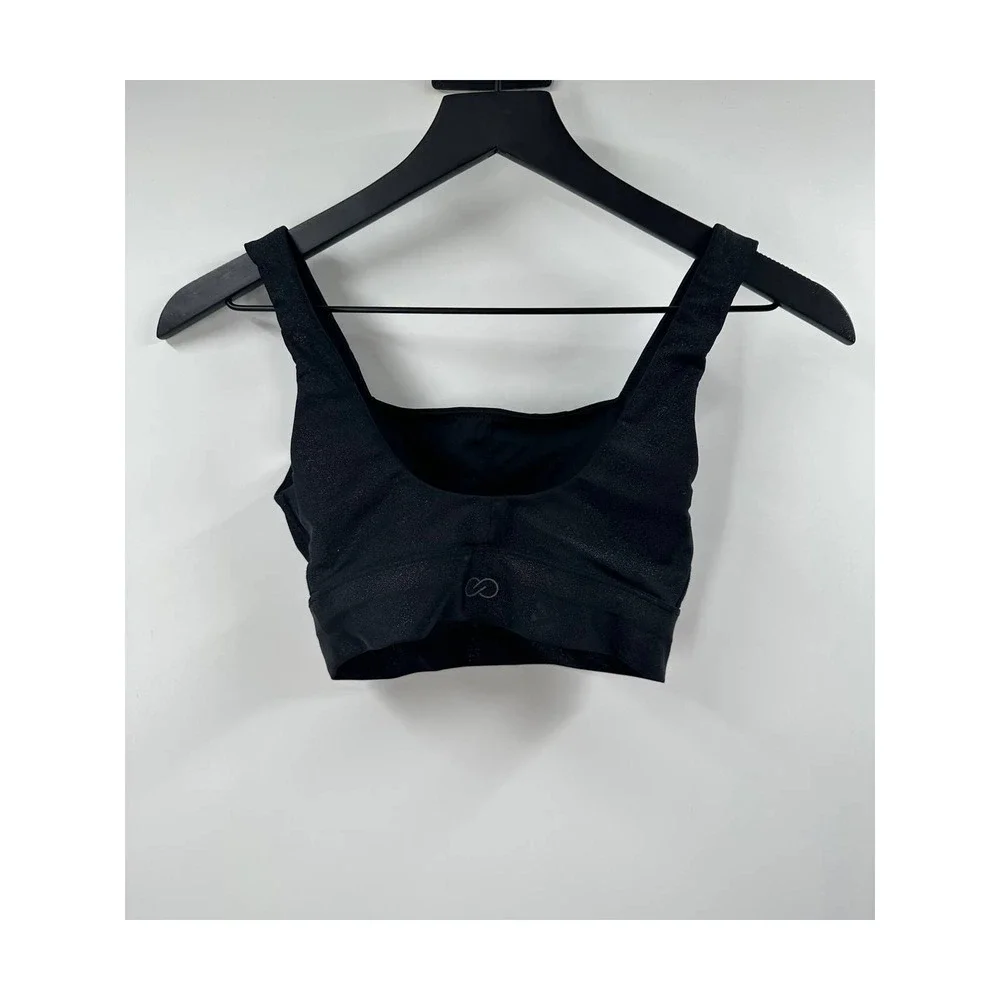 CALIA Women's Energize Medium Support Shine Sports Bra Pewter Size Small - Picture 6 of 7